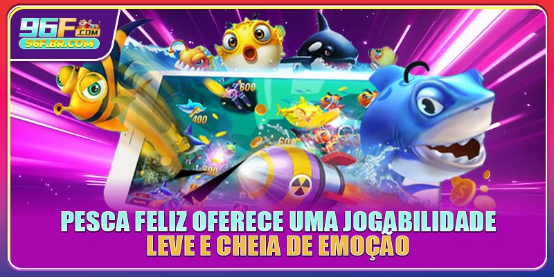 Pesca Feliz oferece uma jogabilidade leve e cheia de emoção