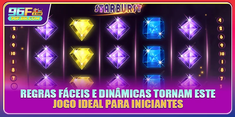 Regras fáceis e dinâmicas tornam este jogo ideal para iniciantes